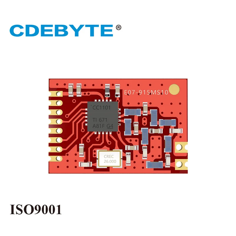 E07-915MS10 CC1101 915 мГц 10 МВт SMD штамп отверстие антенна uhf Беспроводной трансивер 915 мГц rf модуль передатчика и приемника