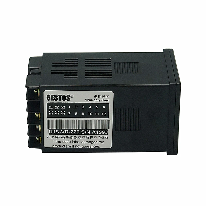 Sestos Двойной цифровой Pid контроллер температуры 2 Omron релейный выход черный D1S-VR-220