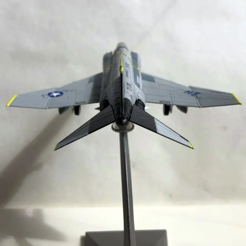 WLTK 1/100 масштаб военная модель игрушки F-4 Phantom II VF-84 Jolly Rogers Fighter литой металлический самолет модель игрушки для сбора/подарка