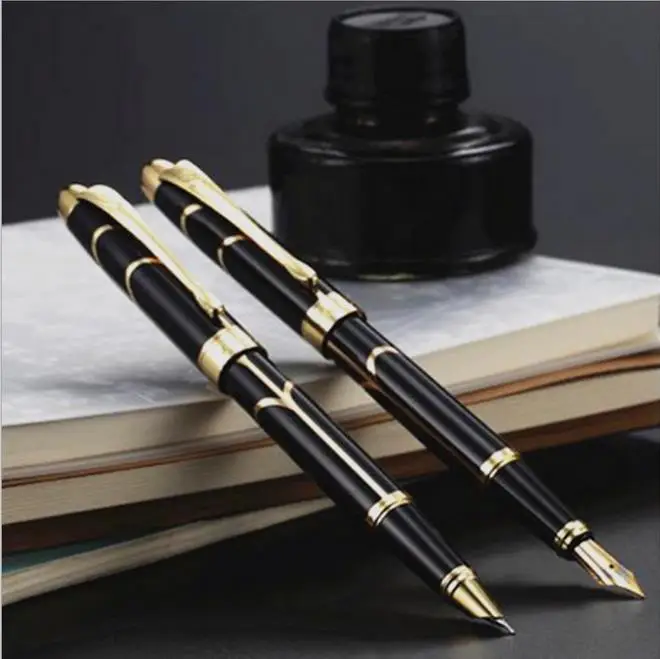 

1PC Fashion Design Metal Fountain pen ink pen nib business Penna stilografica Iraurita stationery Vulpen Pluma 03801