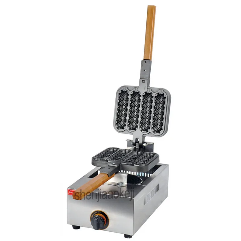 

Commercial Waffle Crispy Chips Machine Crispy Machine Stainless Steel Gas Sausage Hot Dog Snack food machine 2800Kpa 1pc