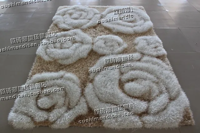 

Luxury fashion modern brief 3d three-dimensional study carpet