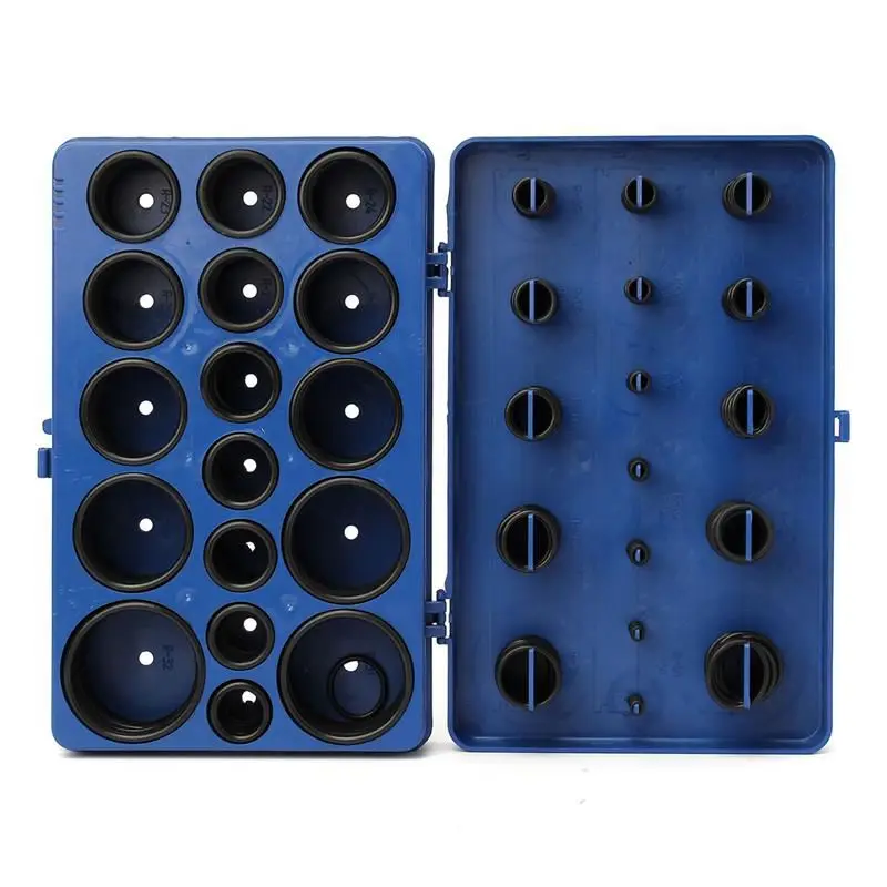 

ABKM Hot 419Pcs/Set Portable Rubber O-Ring Seals Tap Washers Gasket Assortment Plumbing Petroldiesel Durable