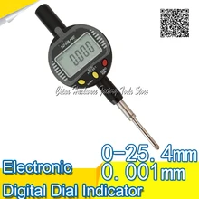 0,001 мм 0-25 мм Высокоточный электронный цифровой микрон индикатор набора цифровых индикаторов