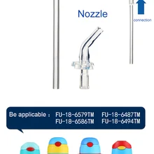 Томас оригинальная соломенная насадка чайник-фляга аксессуары Пищевая силиконовая соломинка