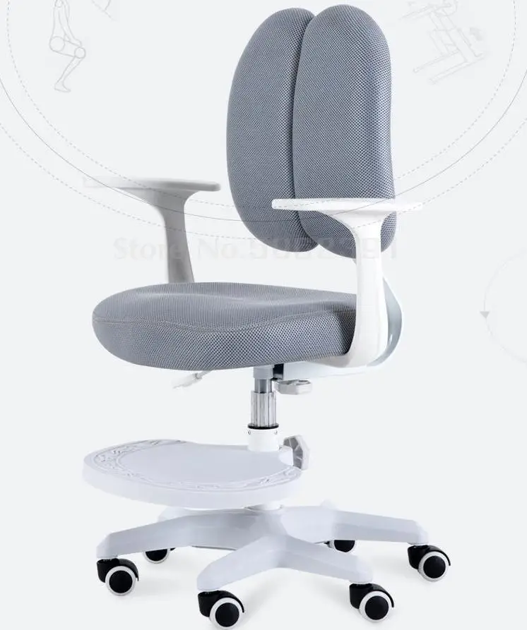 Детский учебный стул с корректной осанкой для сидения можно отрегулировать