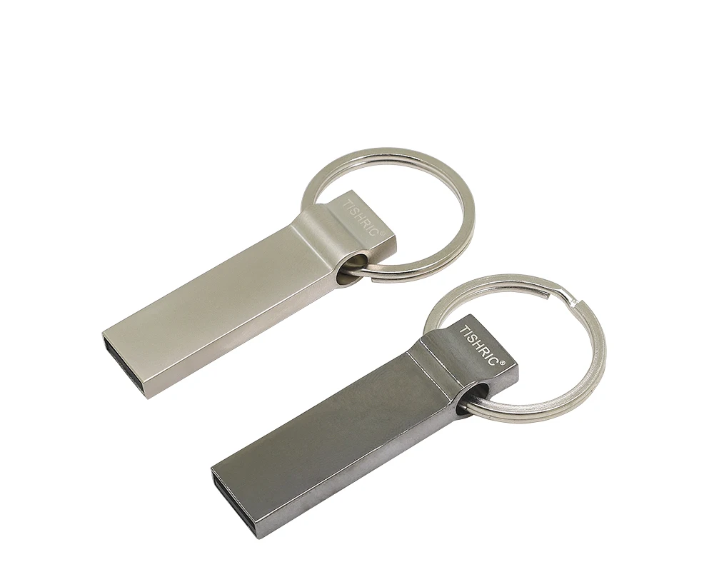 TISHRIC, металлический Usb флеш-накопитель, Usb ключ, ручка-накопитель, 128 ГБ, 64 ГБ, 32 ГБ, 16 ГБ, 8 ГБ, флеш-память, переносной usb-накопитель, usb флеш-накопитель, Портативная память