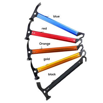 

Multi-function Camping Hammer Aluminum Steel Axe Ultra Light Tent Nail Puller Shovel Outdoor Tent Peg Accessories Climbing Tool