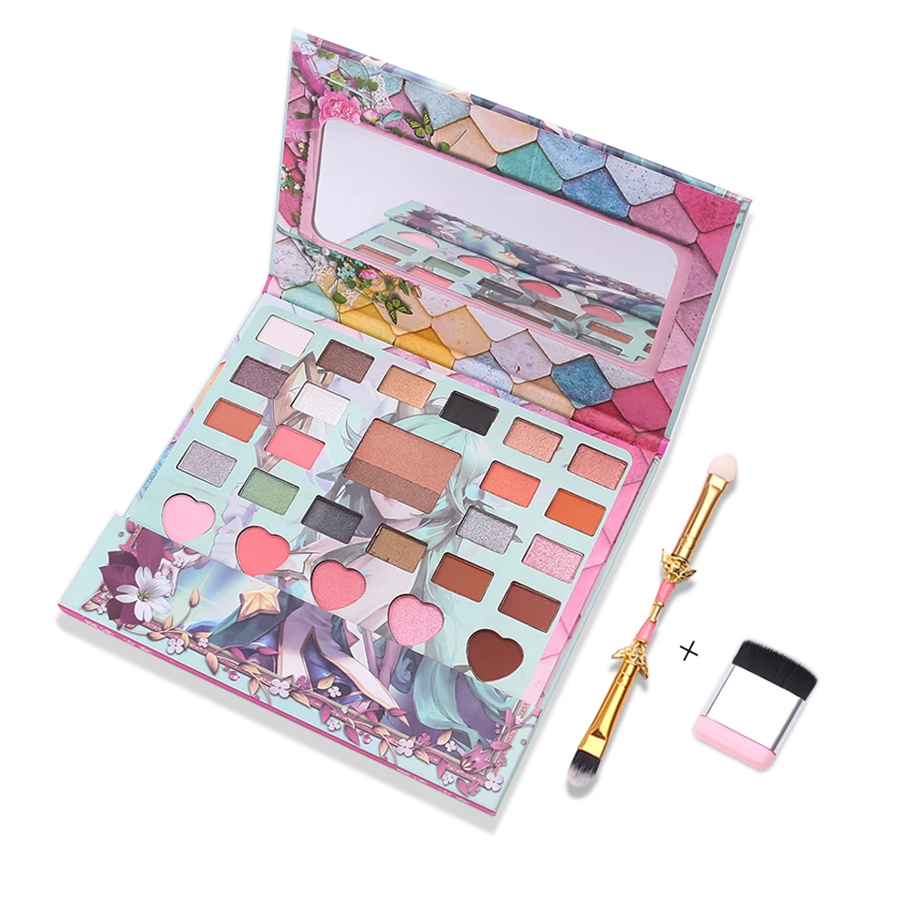 

Magic Girl Eye Shadow Pallete Matte Makeup Glitter Waterproof Global Game Lazy Eye Shadow LULU LUX JINX JANNA Makeup Pigmented