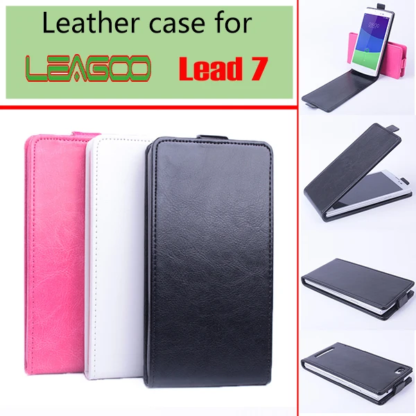 Роскошный кожаный чехол для Leagoo Lead 7 откидной Lead7 чехлы мобильных телефонов |