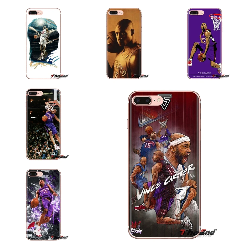 

Vince Carter basketball Slam Dunk Star For Xiaomi Redmi 4A S2 Note 3 3S 4 4X 5 Plus 6 7 6A Pro Pocophone F1 Silicone Case Covers