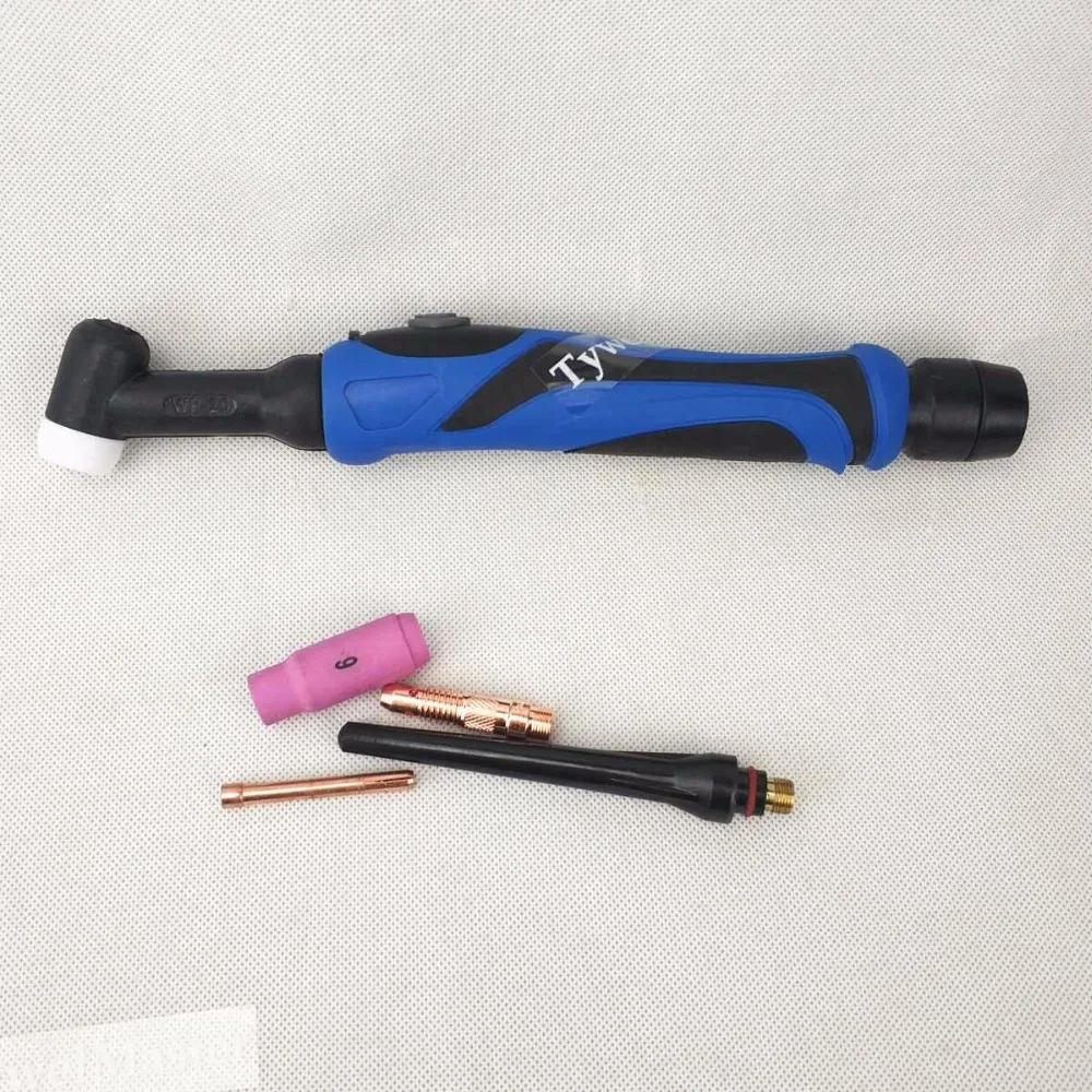 

WP26 WP17 TIG Torch Head TIG26 Argon Welding Torch Body Air Cooled torch for 180A-220A TIG Welding Machine Torch