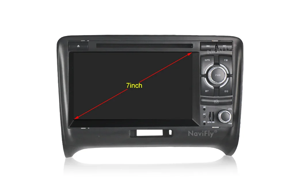 Perfect Wholesale!Android 8.1 quad core Car DVD player for Audi TT 2006-2012 with 4G wifi bluetooth free shipping gps navigation 4
