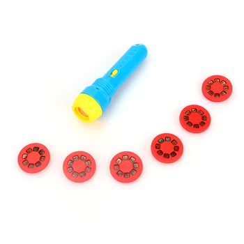 

Baby Sleeping Story Flashlight Projector Lamp Toys Four Children's Tales Light-up Toy For Kids Educational Sleep Toys