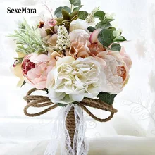 Свадебный букет Европейский шезлонг розы, поддельные цветы, украшение дома, эмуляция, свадебный букет