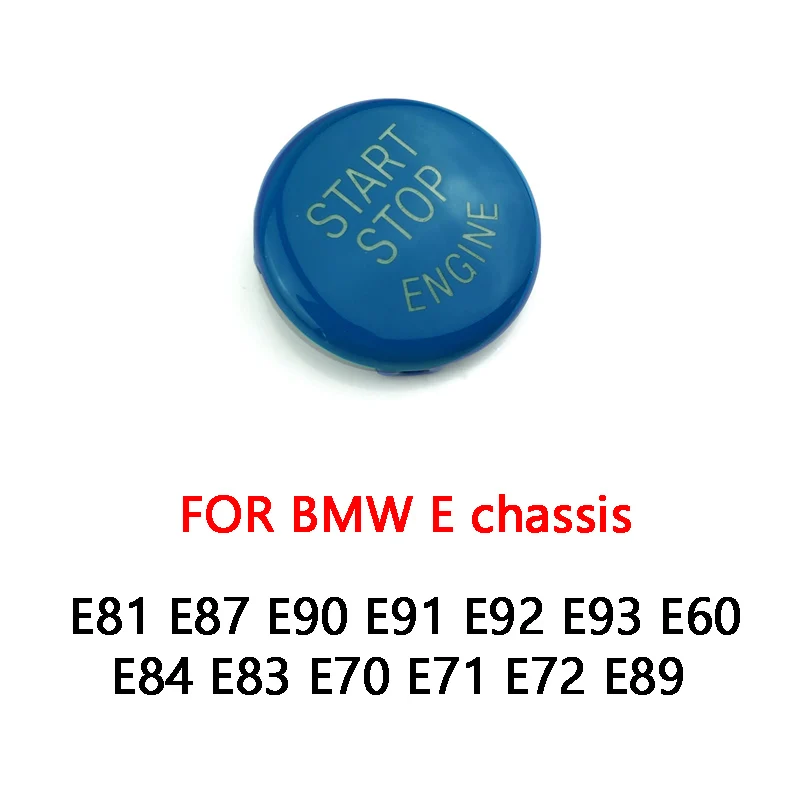 Для BMW E90 E60 E70 E71 E81 E92 E93 F10 F15 F25 F30 F34 F48 G30/E/F/G шасси автомобиля двигатель старт/стоп кнопка включения поверните крышку