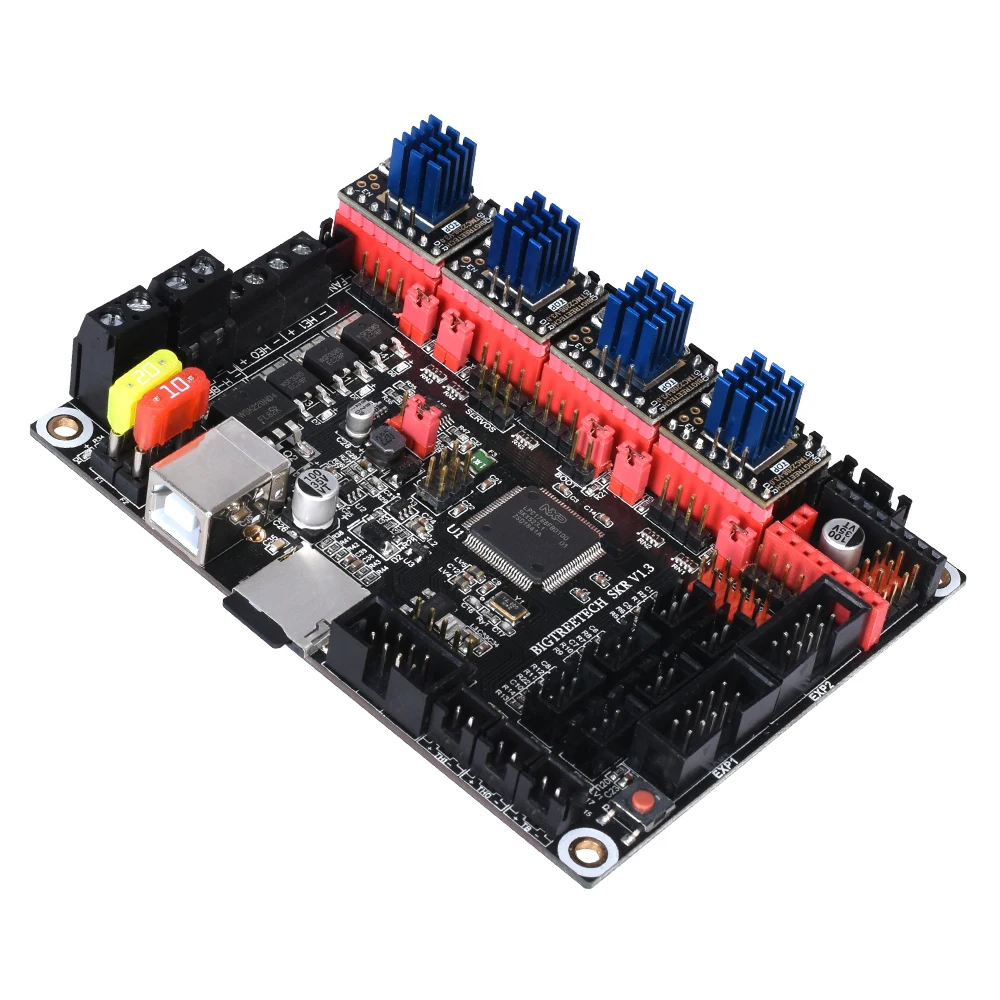 Драйвер BIGTREETECH TMC2208 V3.0 UART для шагового двигателя SKR V1.3 Pro MKS Gen V1.4 плата управления