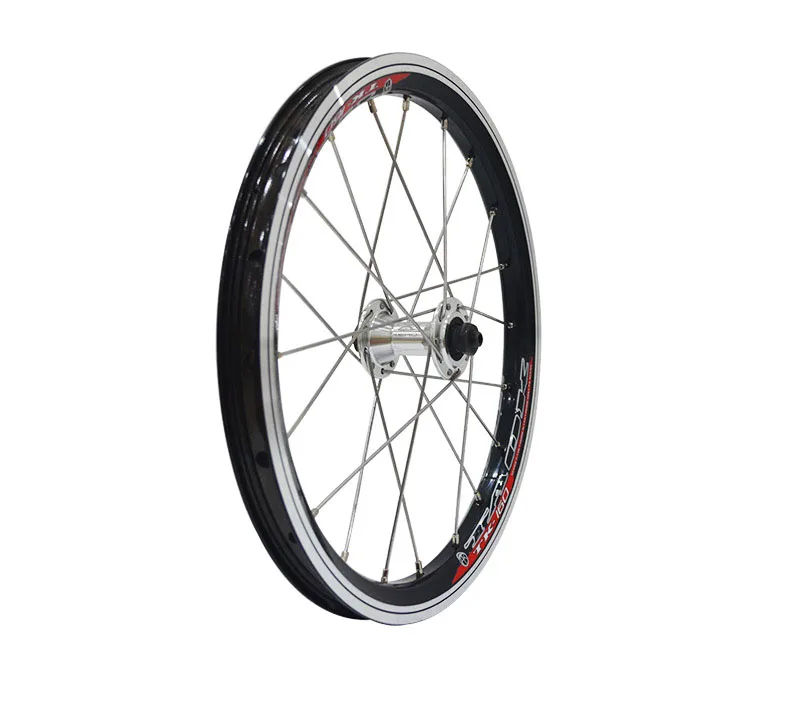 Sale 16 inch Folding Bike Wheels kids bicycle wheel 20 Holes V brake BMX Bicycle Wheelset 5
