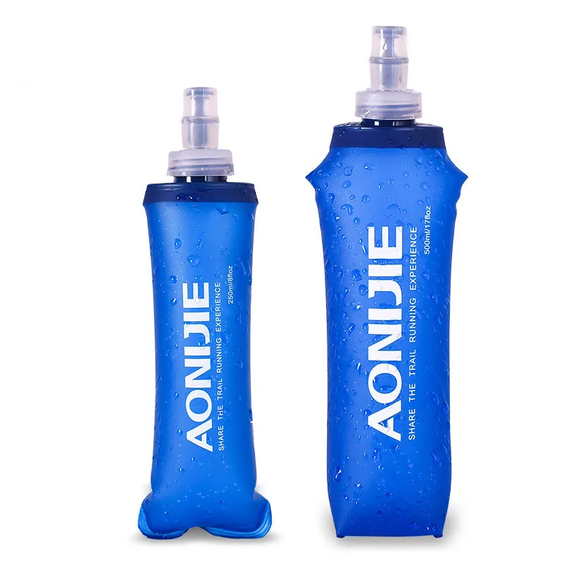 AONIJIE New TPU Folding Soft Water Flask Lightweight Running Sport