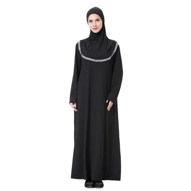 Musulmane Traditional Costume Women Islamic Abaya Muslim Cosplay Caftan ...