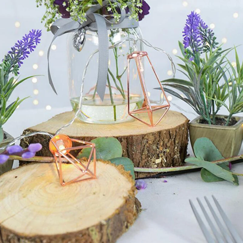 LED String Light Rose Gold Diamond 1020LEDs Water Droplet LED Fairy Battery Lights PartyGardenIndoorHolidayChristmas Decor (5)