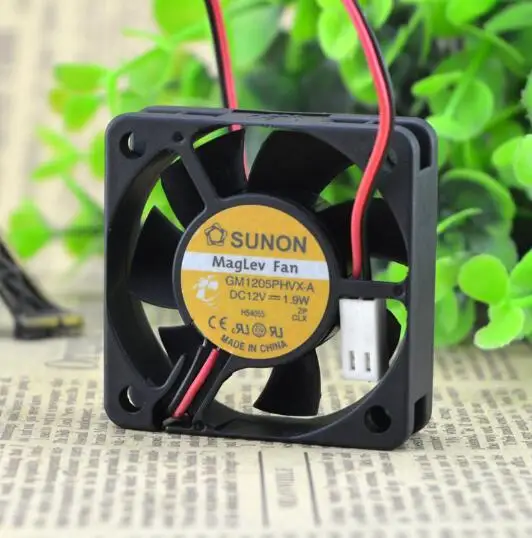 

Original SUNON 5015 DC 12V 1.9W GM1205PHVX-A 50*50*15MM 2-wire Hydraulic Server Cooling Fan