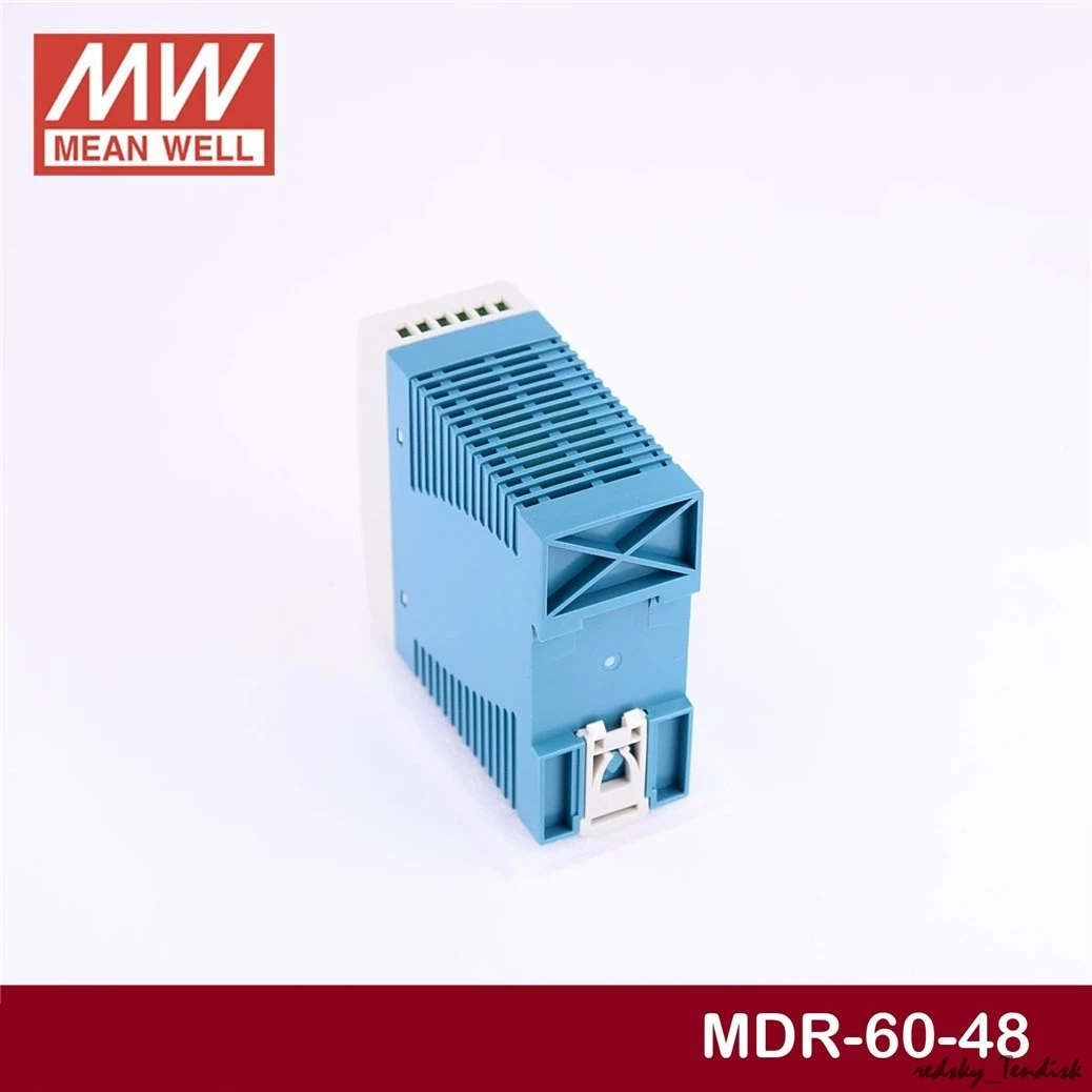 Sensor de Controle Pack Meanwell Alimentação Mdr-60-5v 12 v - 24 48 1.25a 2.5a 5a 10a Trilho Din Industrial Plc Hdr Lpv 1 60w 6 Renovação da Casa