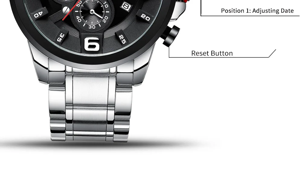 Relogio Masculino NIBOSI Men Watches Top Brand Luxury Waterproof Sports Watches For men Stainless Steel Clock Reloj Hombre 2018  (13)