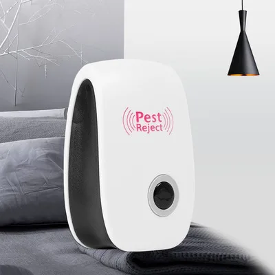 

White UK EU US Plug Electronic Pest Repeller Ultrasonic Rejector Mouse Mosquito Rat Mouse Repellent Anti Mosquito Repeller