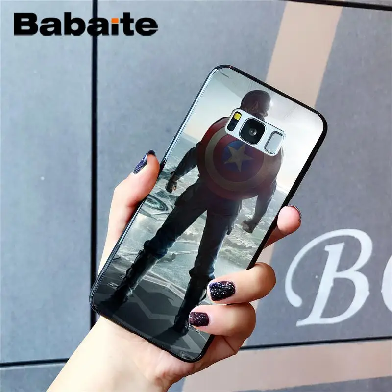 Babaite Marvel Мстители Jorker Dead Pool DIY печать рисунок чехол для телефона для samsung Galaxy S4 S5 S6 S7 S8 S9 S9 plus