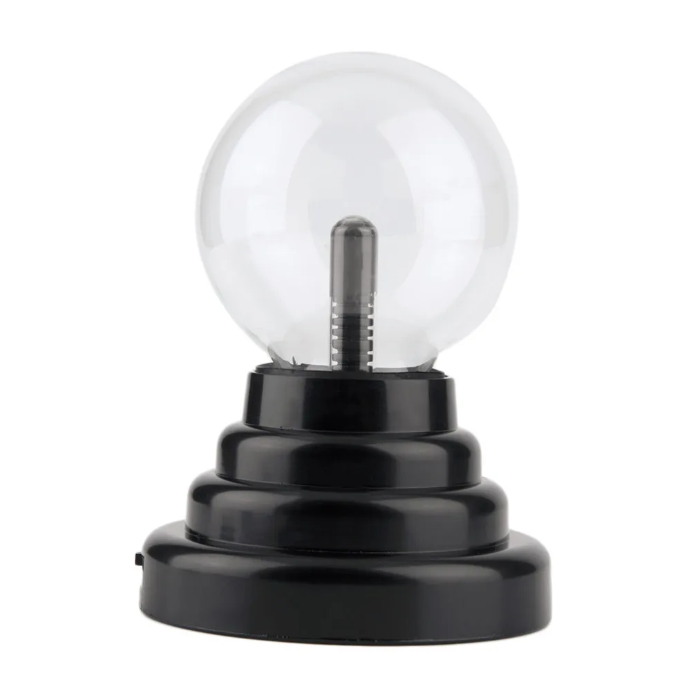ICOCO, высокое качество, 3 дюйма, волшебный USB плазменный шар, светильник, волшебный плазменный шар, хрустальный светильник, прозрачная лампа, украшение дома