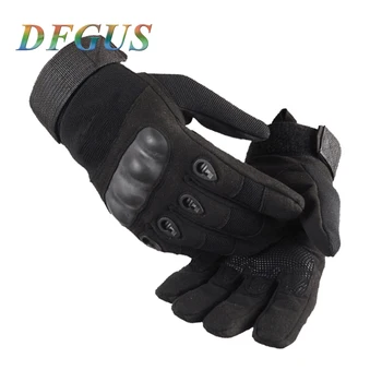 

US Army Tactical Gloves Full Finger Military Combat Safety Gloves Anti-Slippery Men's Leather Tactical Gloves Winter guantes