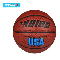 Оригинальный WB101 бренд высокое качество натуральной WEING PU Материал официальный Size7 Баскетбол
