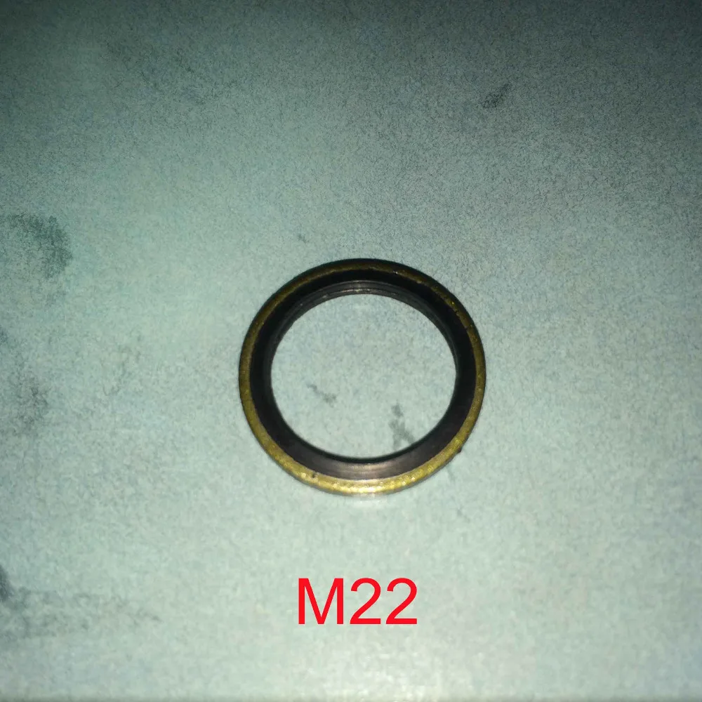 50 шт. уплотнительное кольцо для масляной сливной шайбы M22|ring washer|washer gasketgasket washer |
