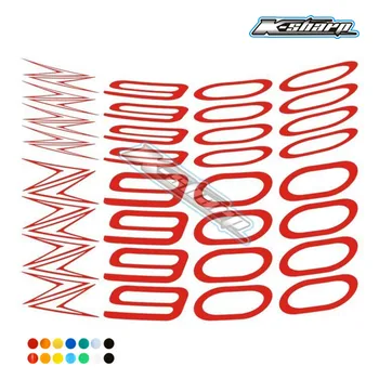 

8 X CUSTOM INNER RIM DECALS WHEEL Reflective STICKERS STRIPES FIT KAWASAKI Z900 z 900 2017