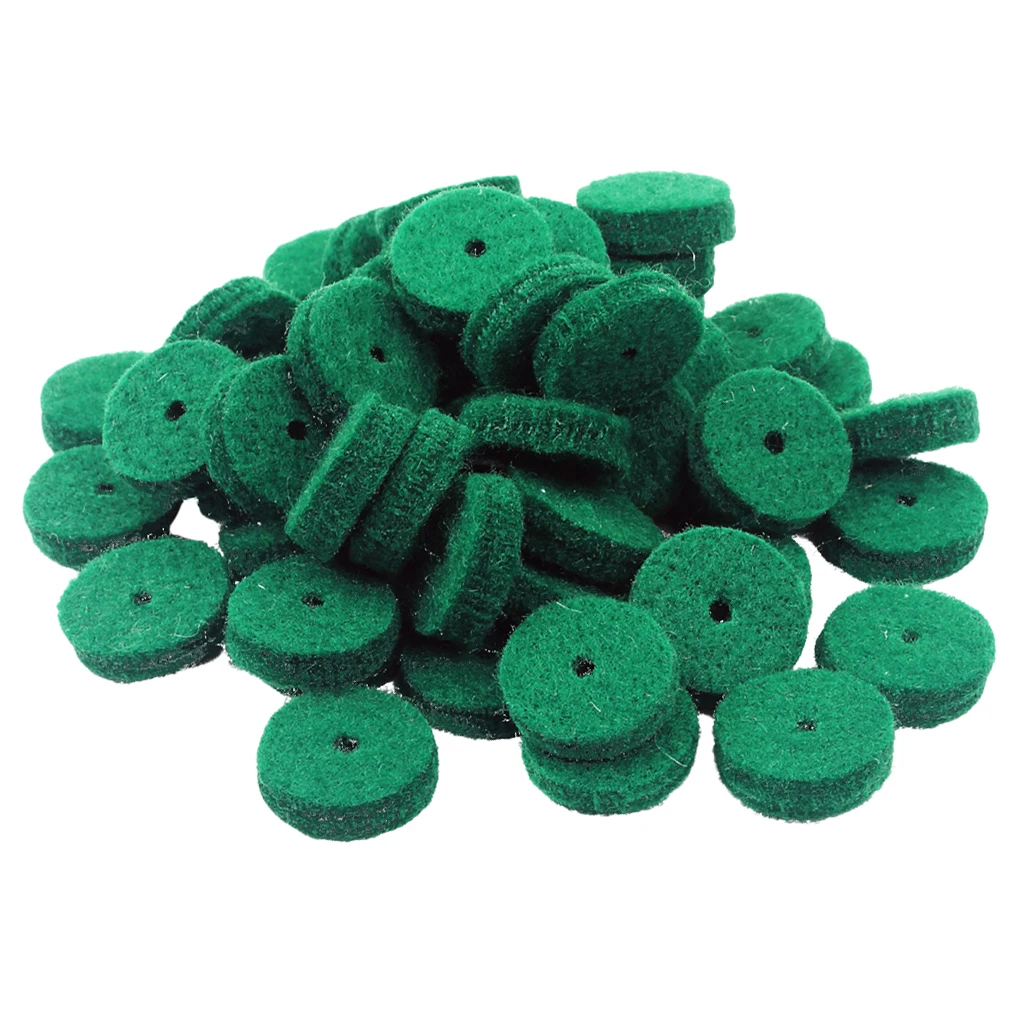 Set of 90 Wool Front Rail Punchings Felt Balance Washers Wool for Piano Keys Repair Parts