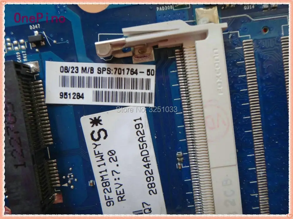 701764-501 ل hp 2000-BF60CA دفتر ل hp 2000 اللوحة لابتوب AMD E300 وحدة المعالجة المركزية مع المتكاملة 100% اختبار بالكامل