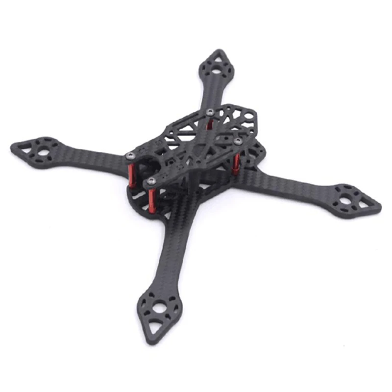 

Thor 210V2 205mm X Structure 5mm Arm Carbon Fiber FPV Racing Frame Kit 75g for RC Racer Drone Quadcopter Spare Part Accessories