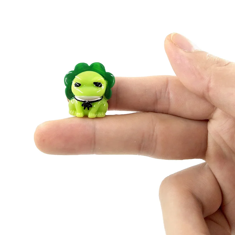 6pcs Cartoon Frogs Model Animal action Figures Flat Base Miniature Figurine home Garden Dollhouse Decoration DIY Accessory toy 6pcs Cartoon Frogs Model Animal action Figures Flat Base Miniature Figurine home Garden Dollhouse Decoration DIY Accessory toy