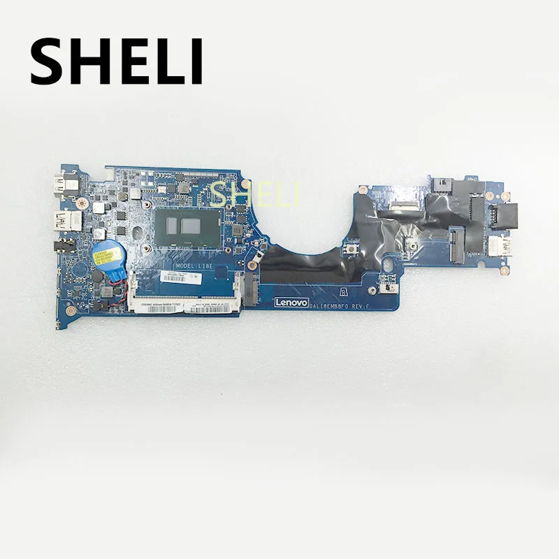 

SHELI FOR LENOVO YOGA DALI8EMB8F0 FRU 01AV948 11E Laptop Motherboard SR2EU I3-6100U DDR3L