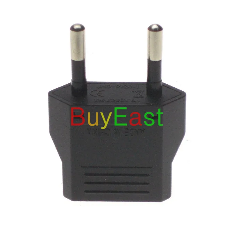 (5 шт.) EU Europlug CEE 7/16 Тип C адаптер питания сменный US Италия вилка 6A 250V|adapter us|plug adapterplug