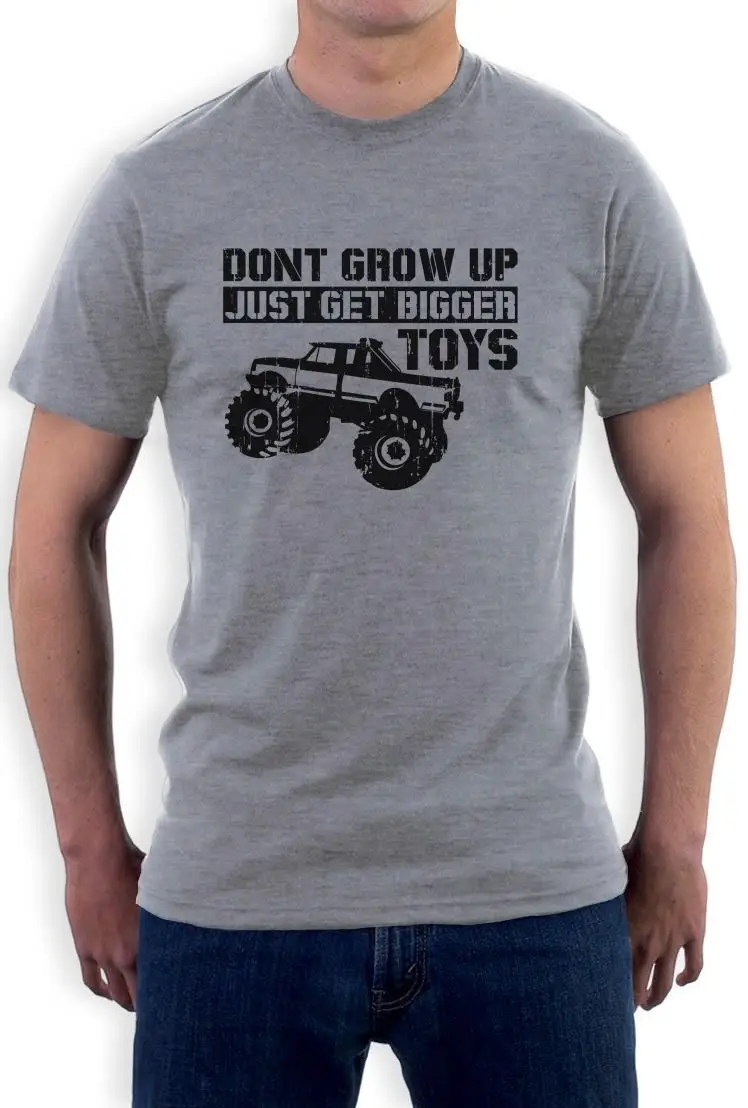 Dont Grow Up Buy Bigger Toys T Shirt Rover Parody Men Off Road Got Mud