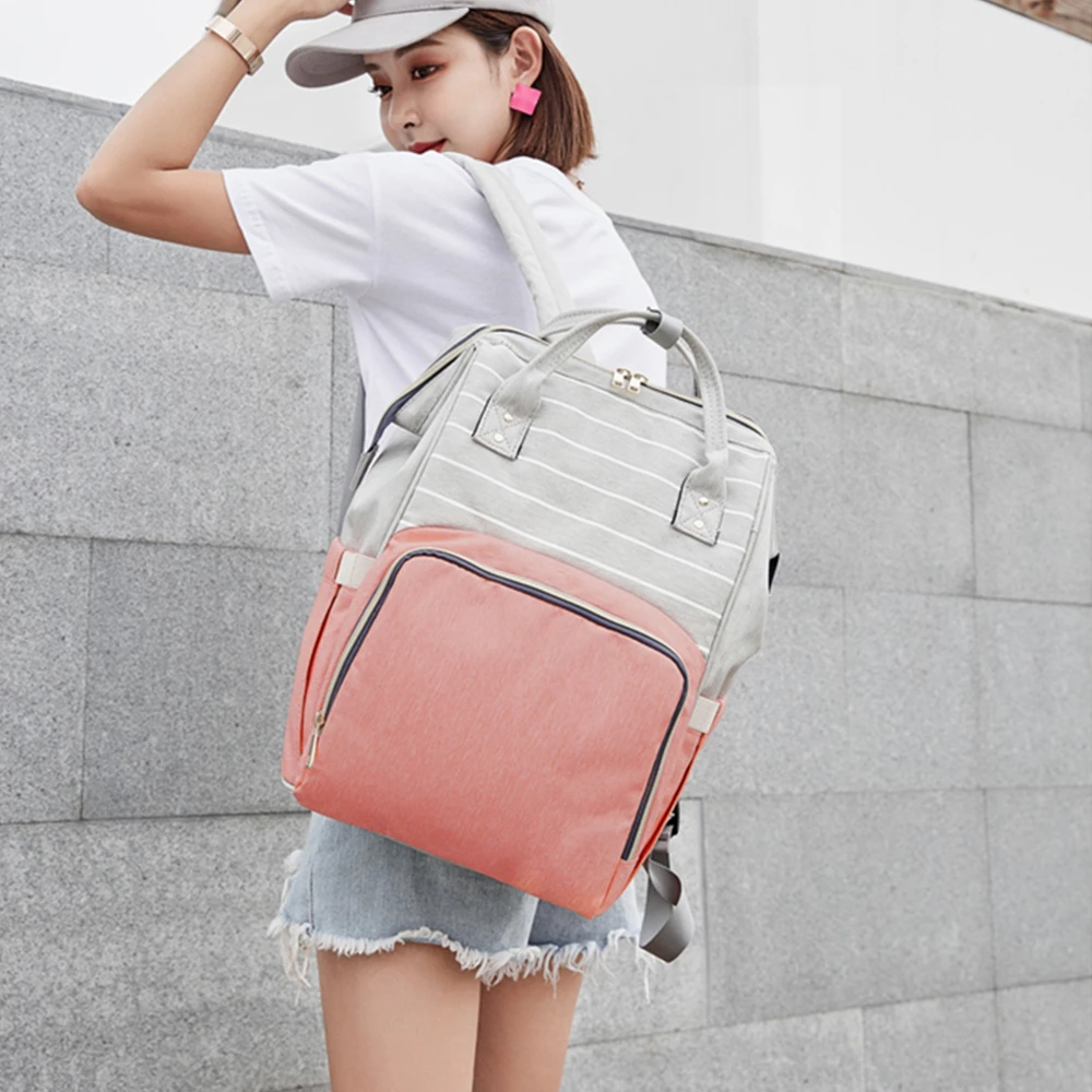 Fashion-Baby-Bag-Stroller-Diaper-Bag-Waterproof-Baby-Bags-For-Mom-Backpack-For-Mom-and-Daddy (2)