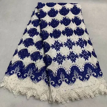 

New Design African Lace Fabric 2019 Embroidered Nigerian Laces Fabric High Quality French Tulle Lace Fabric For Women,5 Yards