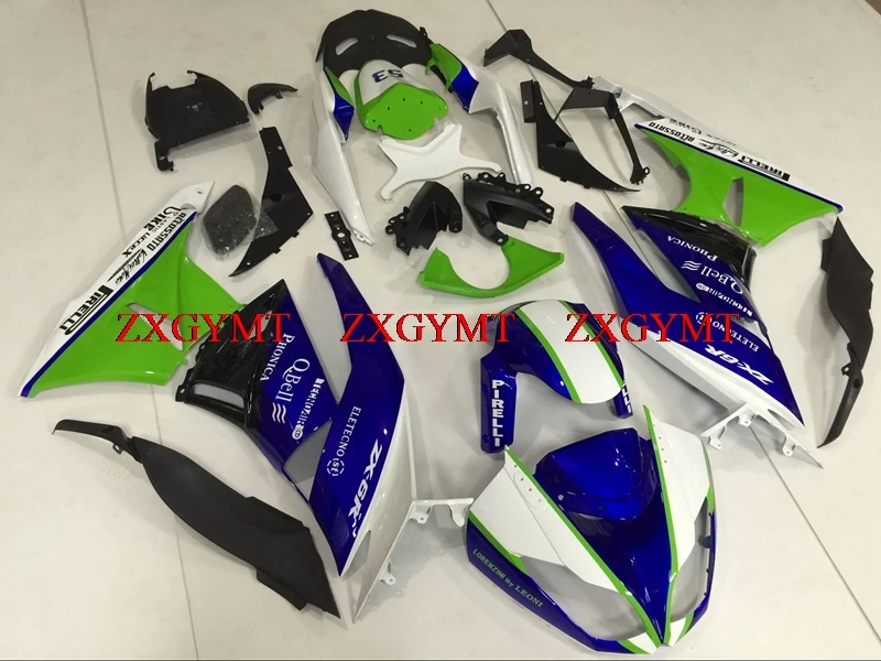 

Motorcycle Fairing for for Kawasaki Zx6r 2009 - 2012 Fairing 636 Zx-6r 2011 Blue White Green Fairings Zx6r 2012