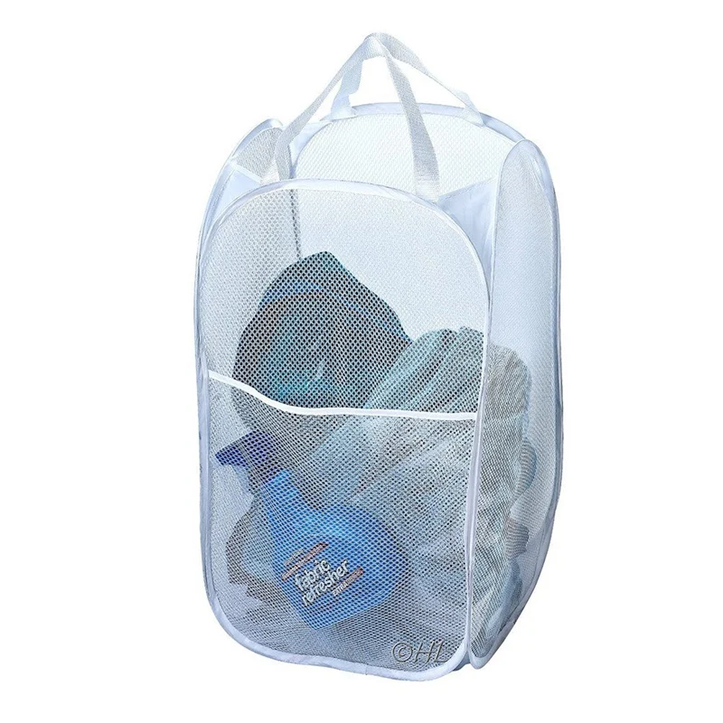 شبكة النسيج طوي المنبثقة القذرة الملابس غسل سلة الغسيل حقيبة بن تعوق التخزين ل تنظيف الرئيسية استخدام شبكة النسيج طوي المنبثقة القذرة الملابس غسل سلة الغسيل حقيبة بن تعوق التخزين ل تنظيف الرئيسية استخدام