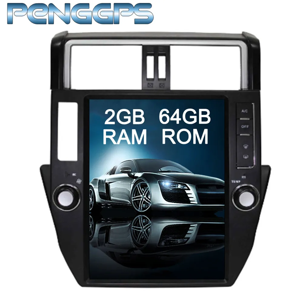 

13.6 Inch 2 Din Radio Android 7.1 Car GPS Navigation for Toyota Land Cruiser Prado 150 2010-2013 DVD Player 2 Din Radio Headunit