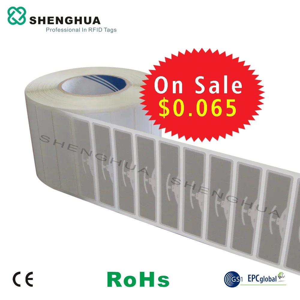 2000pcs/pack Passive UHF RFID Tag Alien Higgs 3 9654 RFID Tags