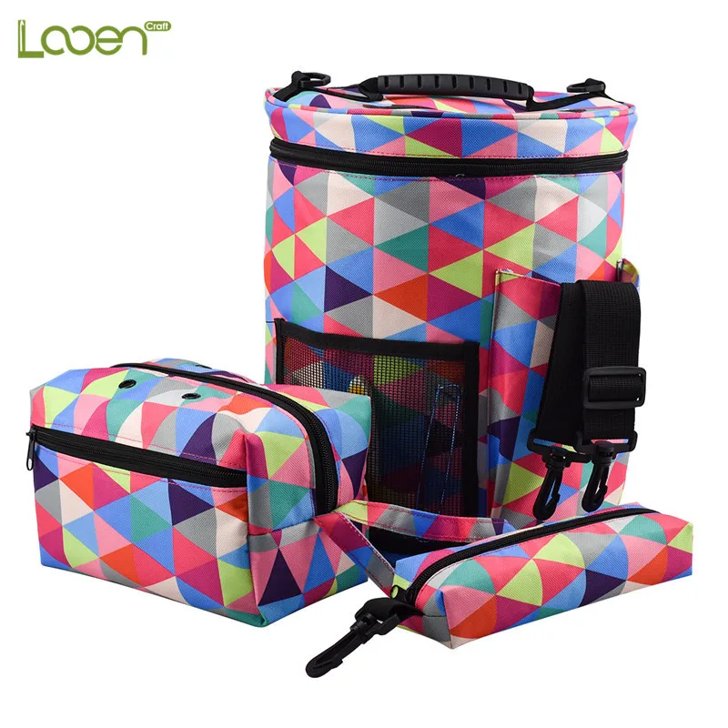 

3 Pcs/set Large Capacity Woolen Yarn Storage Bag Organizer Tote Bag For Crocheting & Knitting Yarn Case Portable Yarn Holder Bag