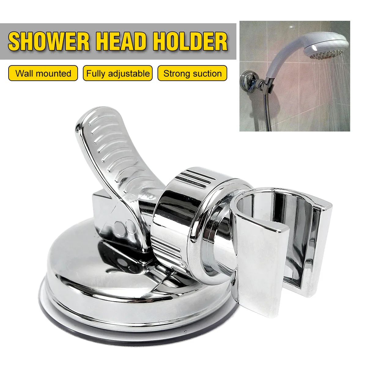 Xueqin Shower Mounting Brackets Bathroom Adjustable Shower Head Holder